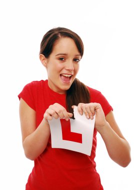 Driving test clipart