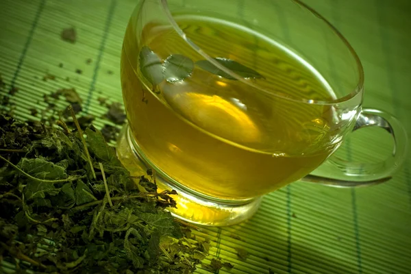 Filiżankę herbaty ziołowe — Zdjęcie stockowe