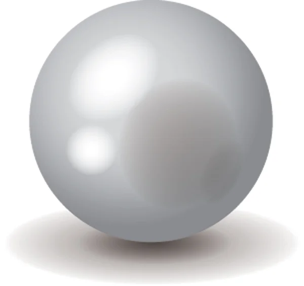 stock vector Beautiful ball pearl