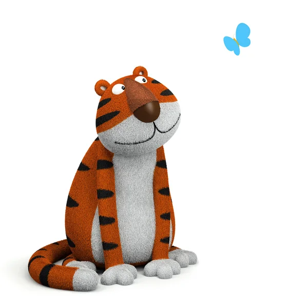 Tiger -Symbol des neuen Jahres — Stockfoto