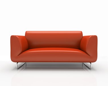 Modern kanepe kırmızı