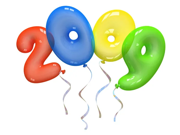 Colour air balloons 2009 — Stock Photo, Image