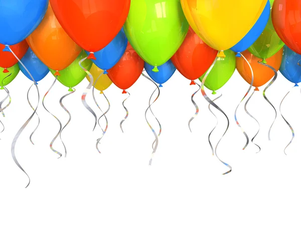 Festa balões fundo — Fotografia de Stock