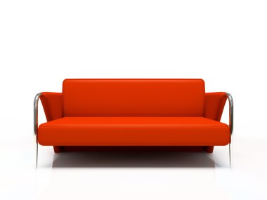Modern kanepe kırmızı