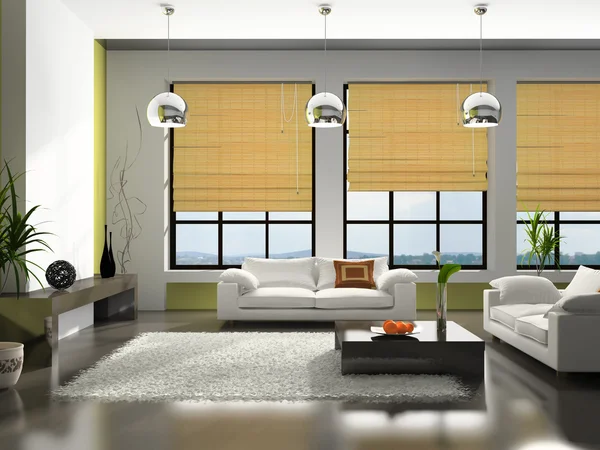 Interior of the stylish apartment — Stock Photo, Image