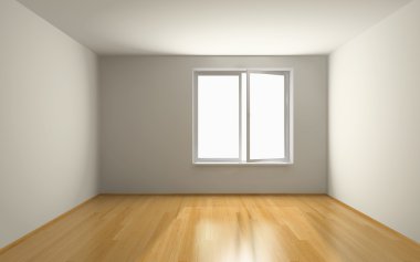 Empty room clipart