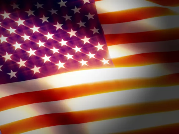 Vlajka. USA.memoriam — Stock fotografie