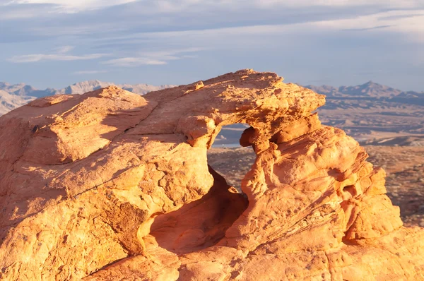 砂漠の砂岩彫刻 — ストック写真