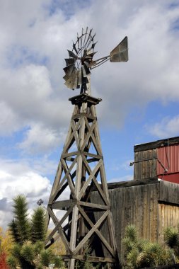 Old Wooden Windmill clipart