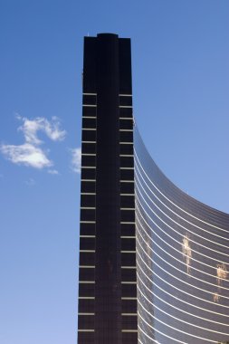 Close up on a modern skyscraper clipart
