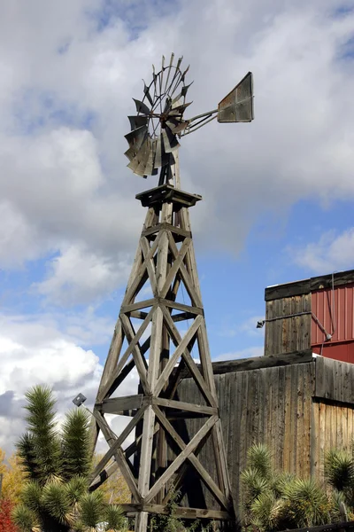 Old Wooden Windmill — Stock Photo, Image