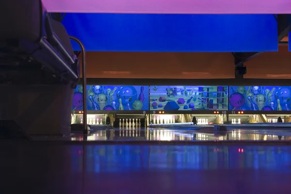 Soyut bowling salonu — Stok fotoğraf