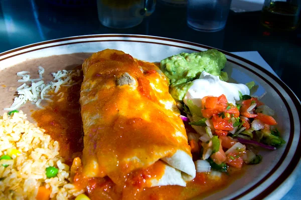 stock image Close up on a Mexican Dish