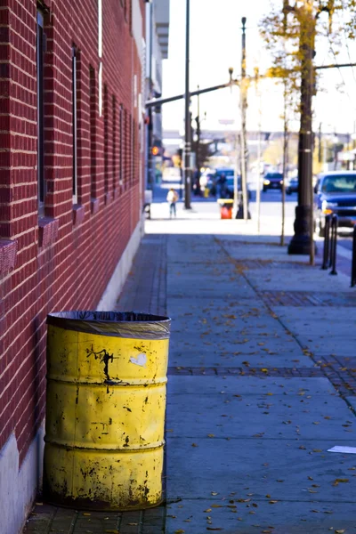 Просмотр улиц в Солт-Лейк-Сити — стоковое фото