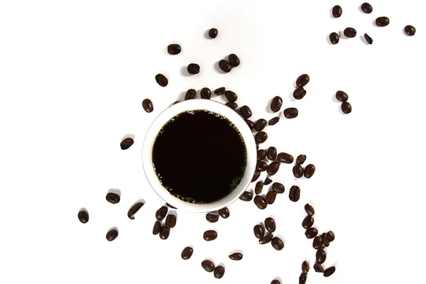 Κούπα καφέ απομονωμένες — Φωτογραφία Αρχείου