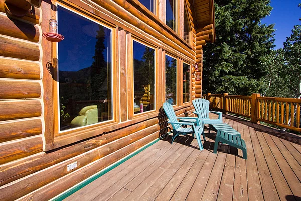 Close up on a Cabin — Stock Photo, Image