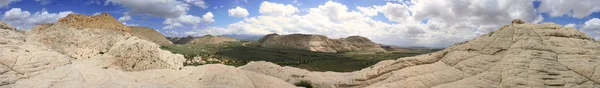 Panoramic View of Snow Canyon - Utah — Stock Photo, Image