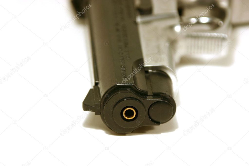 Up Close on a Gun