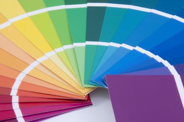 Paint Samples - Close Up clipart