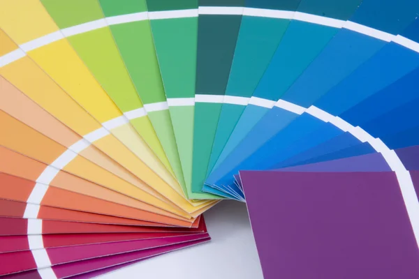 Paint Samples - Close Up — Stock Photo, Image