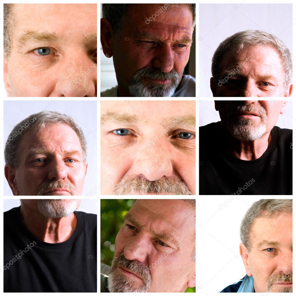 Collage of an Adult Male