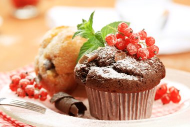 Tasty muffins clipart