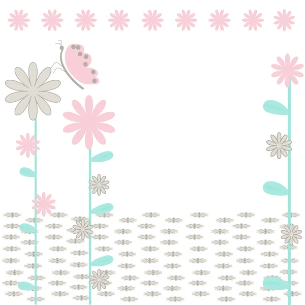 The Background flowerses. — Stock Vector