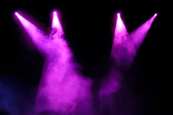 Purple Spotlights — Stock Photo, Image