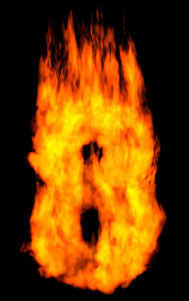 Alev alev yanan 8 — Stok fotoğraf