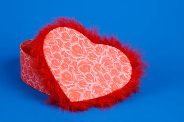 Heart-shaped Fancy Box — Stock Photo, Image