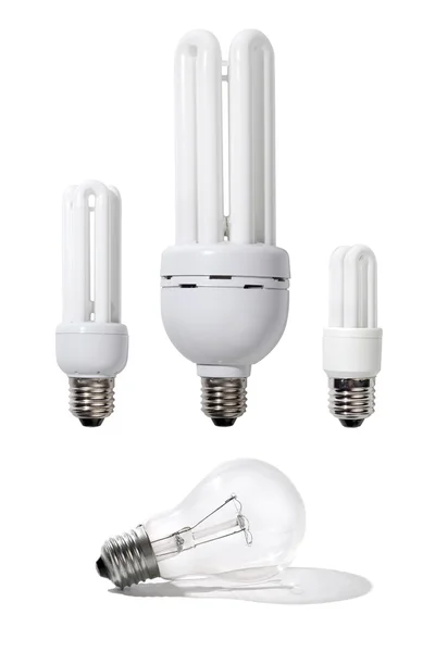 Energy Efficient Light Bulbs — Stock Photo, Image