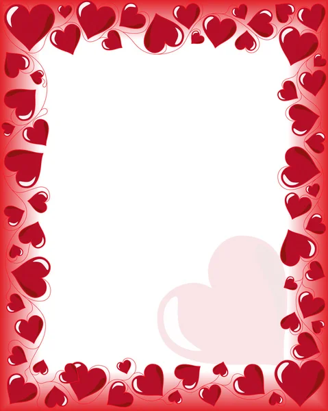 Valentin-kártyát — Stock Fotó