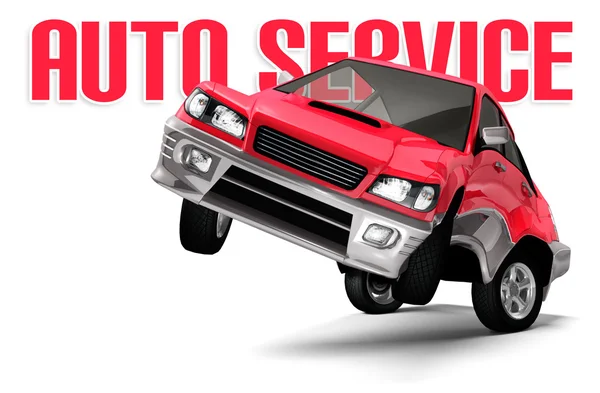 Auto Service Concept — Fotografie, imagine de stoc