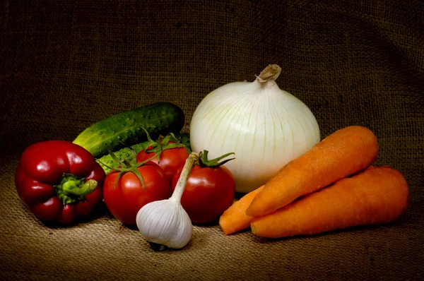 Gemüsestilleben — Stockfoto