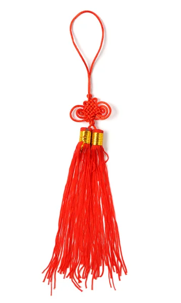 Red Chinese tassel — Stock Photo, Image