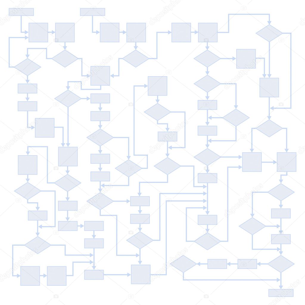 Abstract Flowchart Background — Stock Photo © Stockmax 2597534