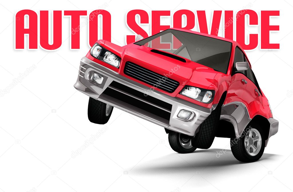 Auto Service Concept