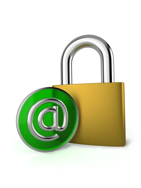 Protección del correo electrónico — Foto de Stock