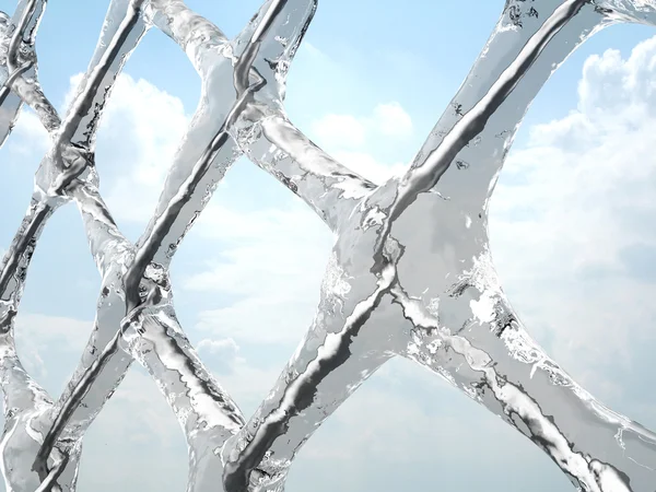 Stock image Frozen net