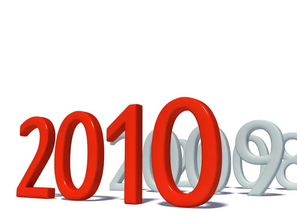Boldog új évet 2010 — Stock Fotó