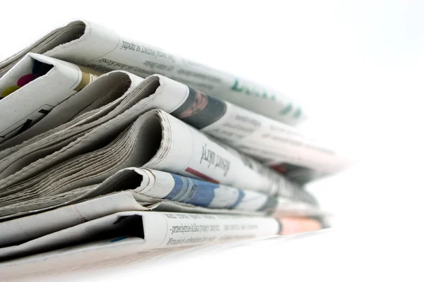 stock image Stack of newspapers