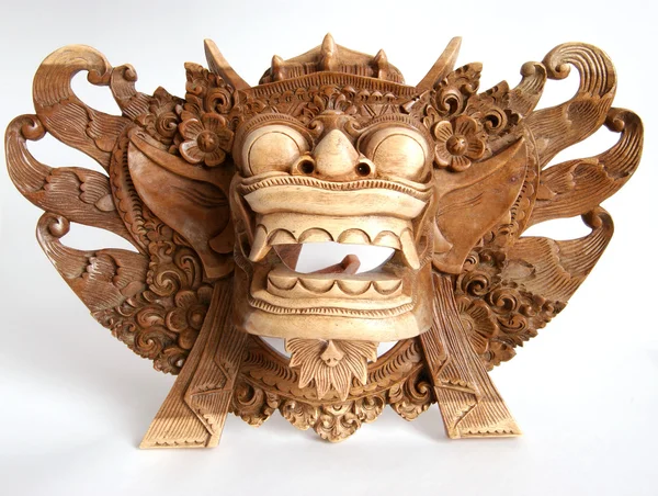 Maschera tradizionale indonesiana (balinese) — Foto Stock