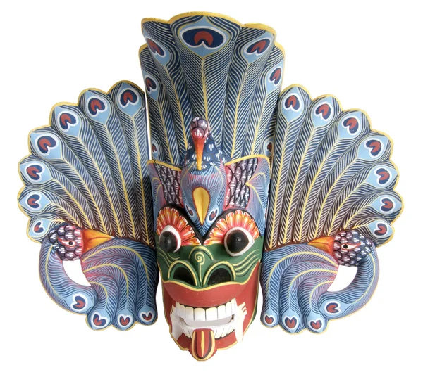 Традиционная индонезийская (балийская) маска — стоковое фото