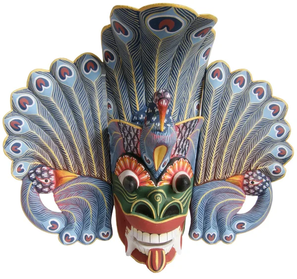 Geleneksel Endonezya (Balili) maskesi — Stok fotoğraf