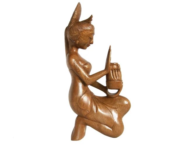 Indian souvenir figurine of a girl — Stock Photo, Image