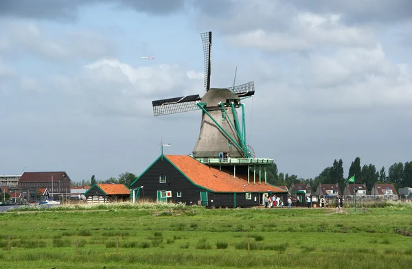 Folklore village Zaanse Shans, Holland — Stock Photo, Image