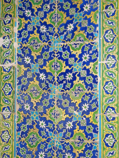 Турецкая мозаика во дворце Топкапы — стоковое фото