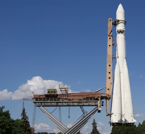 Großbild Rakete Wostok (Russland) — Stockfoto