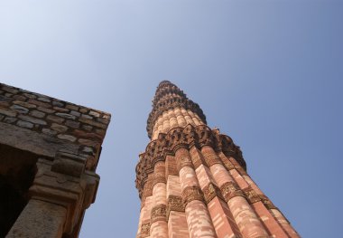 India. delhi. The Qutb complex clipart