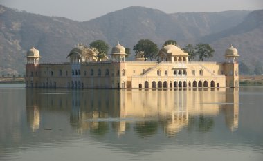 India, Jaipur, palace Dzhal-Mahal clipart